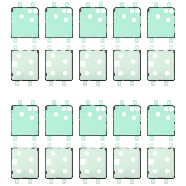 10pcs Back Housing Cover Adhesive, For Galaxy S26+ SM-S947B, For Galaxy S26 Ultra SM-S948B, For Galaxy S26 SM-S942B, For Galaxy S25 FE SM-S731B, For Galaxy Z Fold7 SM-F966B, For Galaxy Z Flip7 SM-F766B, For Galaxy S25 Edge SM-S937B