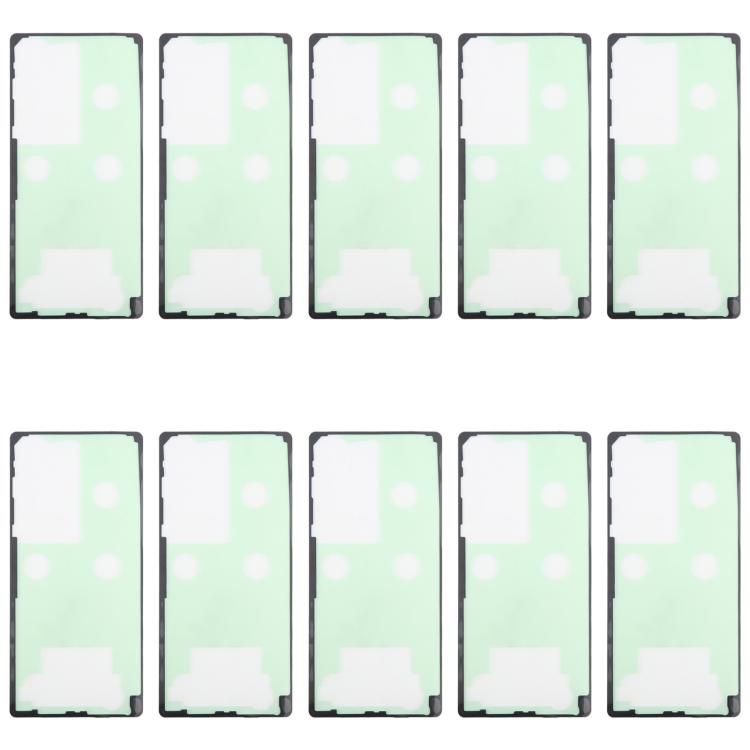 10pcs Back Housing Cover Adhesive, For Galaxy S26+ SM-S947B, For Galaxy S26 Ultra SM-S948B, For Galaxy S26 SM-S942B, For Galaxy S25 FE SM-S731B, For Galaxy Z Fold7 SM-F966B, For Galaxy Z Flip7 SM-F766B, For Galaxy S25 Edge SM-S937B