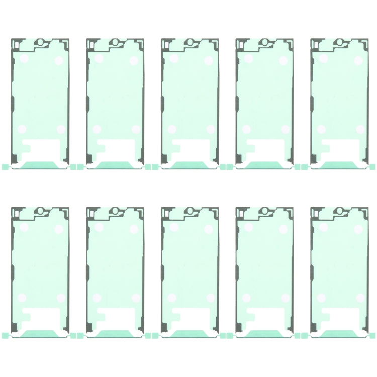 10pcs Front Housing Adhesive, For Galaxy S26+ SM-S947B, For Galaxy S26 Ultra SM-S948B, For Galaxy S26 SM-S942B, For Galaxy S25 FE SM-S731B, For Galaxy Z Flip7 SM-F766B, For Samsung Galaxy S25 SM-S931B, For Samsung Galaxy S25+ SM-S936B