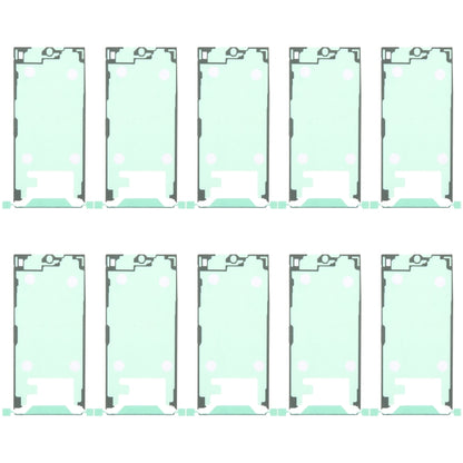 10pcs Front Housing Adhesive, For Galaxy S26+ SM-S947B, For Galaxy S26 Ultra SM-S948B, For Galaxy S26 SM-S942B, For Galaxy S25 FE SM-S731B, For Galaxy Z Flip7 SM-F766B, For Samsung Galaxy S25 SM-S931B, For Samsung Galaxy S25+ SM-S936B