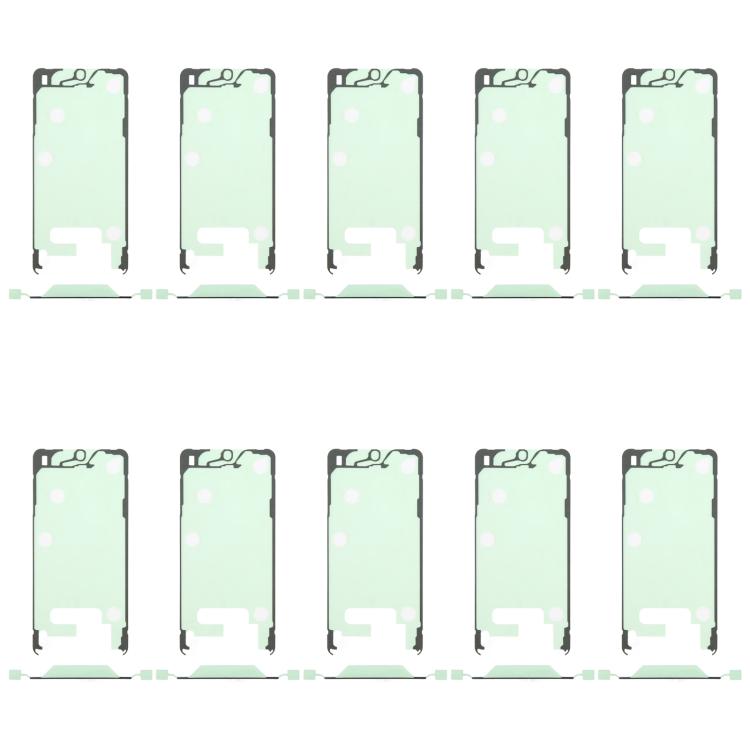 10pcs Front Housing Adhesive, For Galaxy S26+ SM-S947B, For Galaxy S26 Ultra SM-S948B, For Galaxy S26 SM-S942B, For Galaxy S25 FE SM-S731B, For Galaxy Z Flip7 SM-F766B, For Samsung Galaxy S25 SM-S931B, For Samsung Galaxy S25+ SM-S936B