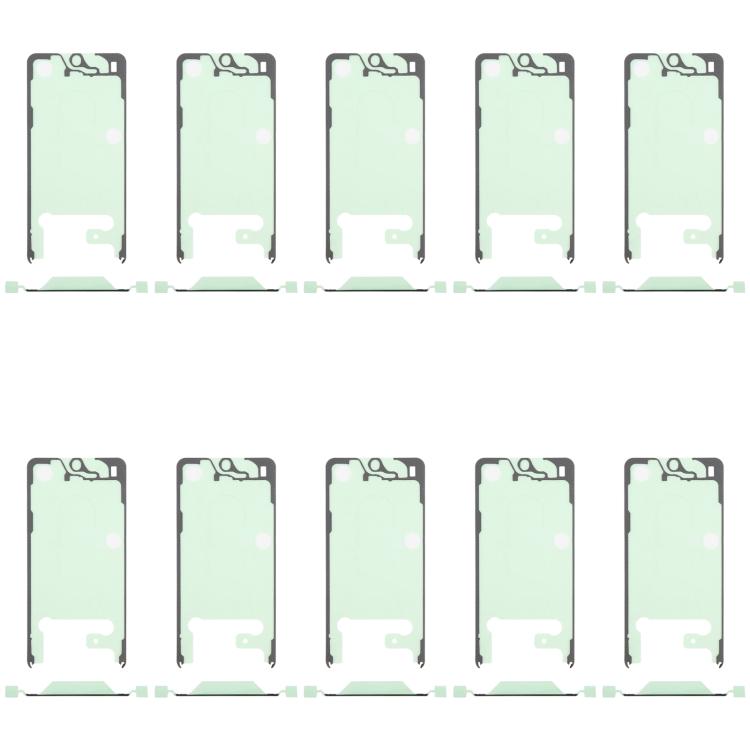 10pcs Front Housing Adhesive, For Galaxy S26+ SM-S947B, For Galaxy S26 Ultra SM-S948B, For Galaxy S26 SM-S942B, For Galaxy S25 FE SM-S731B, For Galaxy Z Flip7 SM-F766B, For Samsung Galaxy S25 SM-S931B, For Samsung Galaxy S25+ SM-S936B
