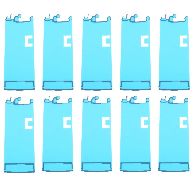 10pcs Front Housing Adhesive, For Galaxy S26+ SM-S947B, For Galaxy S26 Ultra SM-S948B, For Galaxy S26 SM-S942B, For Galaxy S25 FE SM-S731B, For Galaxy Z Flip7 SM-F766B, For Samsung Galaxy S25 SM-S931B, For Samsung Galaxy S25+ SM-S936B