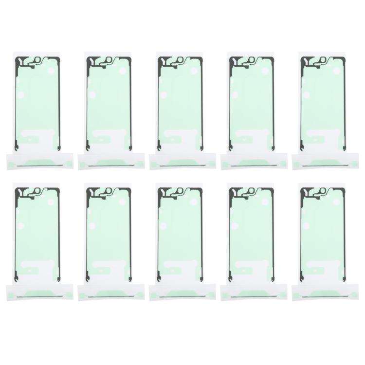 10pcs Front Housing Adhesive, For Galaxy S26+ SM-S947B, For Galaxy S26 Ultra SM-S948B, For Galaxy S26 SM-S942B, For Galaxy S25 FE SM-S731B, For Galaxy Z Flip7 SM-F766B, For Samsung Galaxy S25 SM-S931B, For Samsung Galaxy S25+ SM-S936B