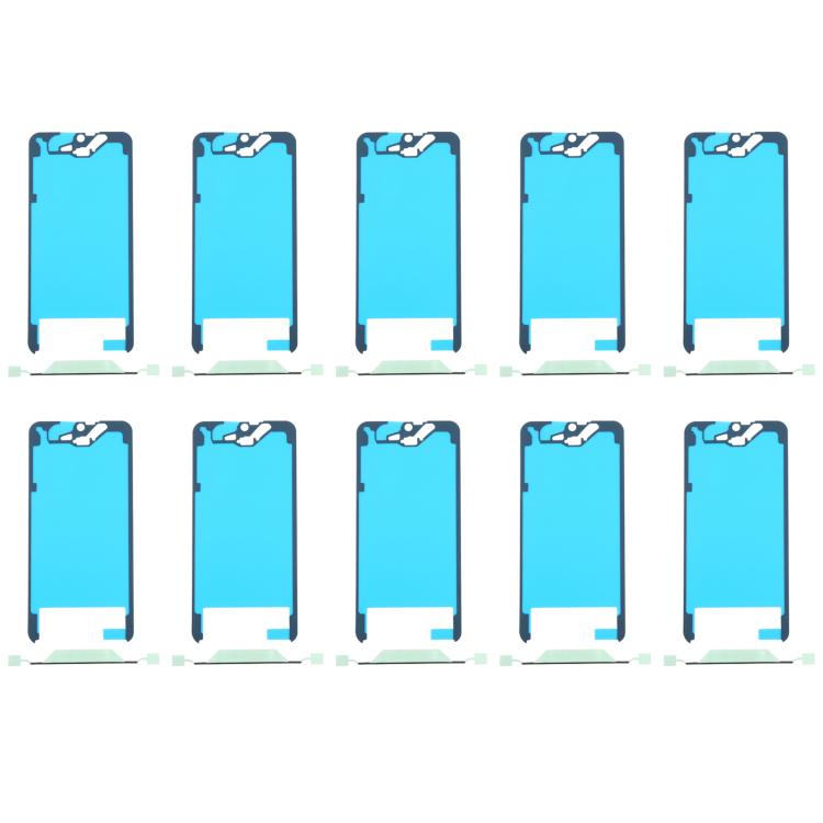 10pcs Front Housing Adhesive, For Galaxy S26+ SM-S947B, For Galaxy S26 Ultra SM-S948B, For Galaxy S26 SM-S942B, For Galaxy S25 FE SM-S731B, For Galaxy Z Flip7 SM-F766B, For Samsung Galaxy S25 SM-S931B, For Samsung Galaxy S25+ SM-S936B