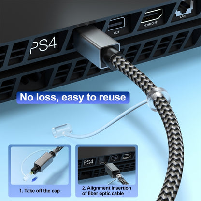 OD5.0mm Toslink Male to Male Digital Optical Audio Cable, 1m, 5m