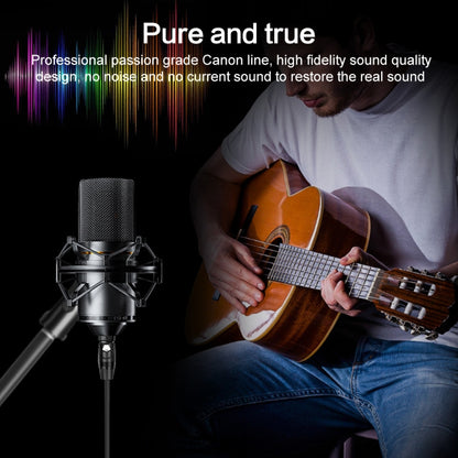 6.35mm to XRL Canon Female Dual Channel Microphone Audio Cable, 1m, 2m, 3m, 5m, 10m