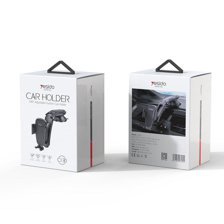 Yesido C130 Car Dashboard Suction Cup Type Mobile Phone Holder, C130