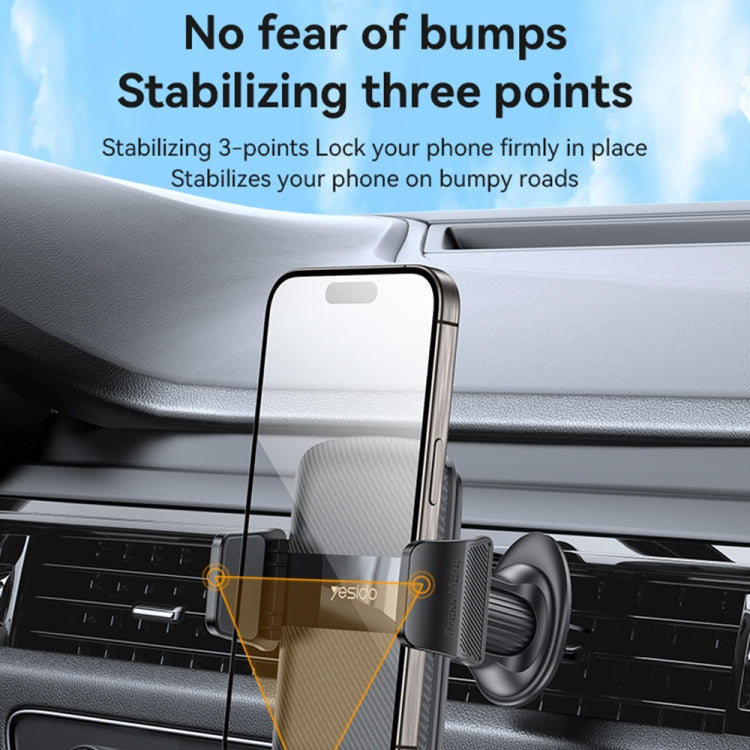 Yesido C251 Car Air Outlet Gravity Clamp Mobile Phone Holder, C251