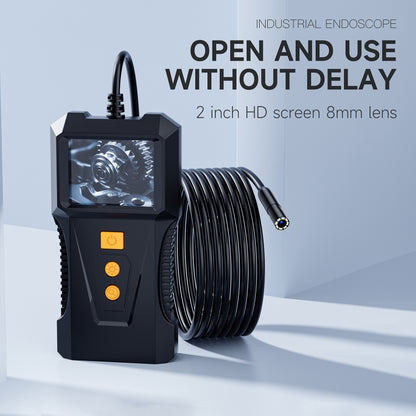 P230 8mm 2 inch Single Camera Endoscope with Screen, 2m, 5m, 10m, 15m, 20m
