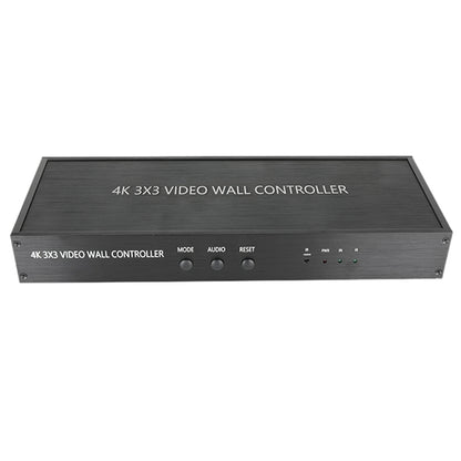 NK-BT88 4K 3x3 HDMI Video Wall Controller Multi-screen Splicing Processor with Remote Controller, UK Plug, US Plug