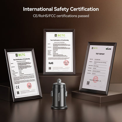 JOYROOM JR-CCN16 15W USB-A and USB-C Mini Car Charger, JR-CCN16