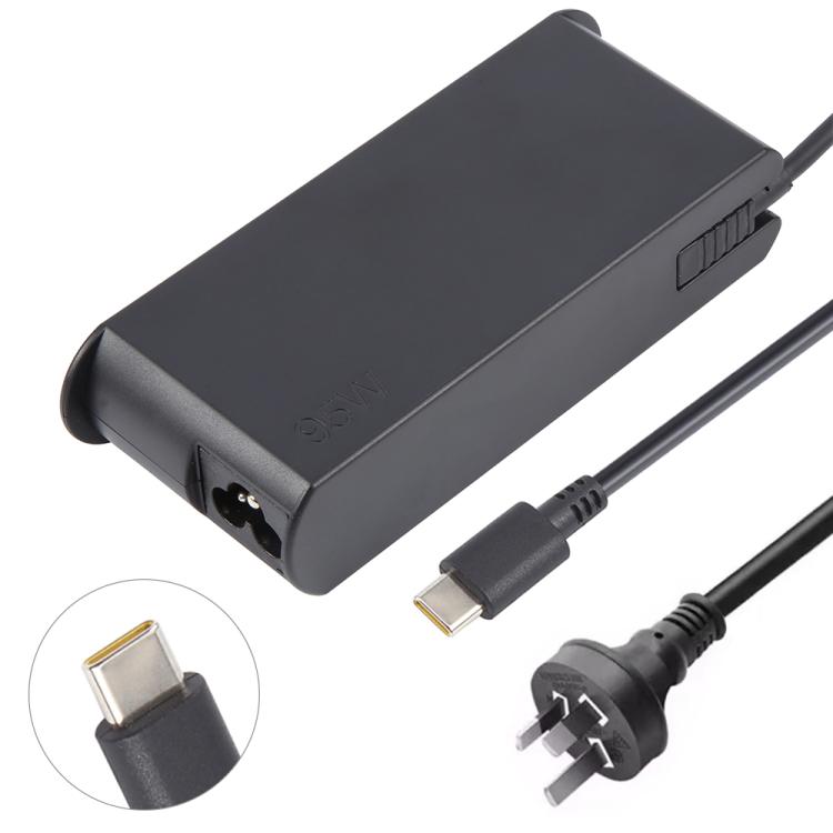 95W 20V 4.75A USB Type-C Plug Laptop Notebook Power Adapter For Lenovo Thinkpad / ThinkBook / Xiaoxin, EU Plug, US Plug, UK Plug, AU Plug