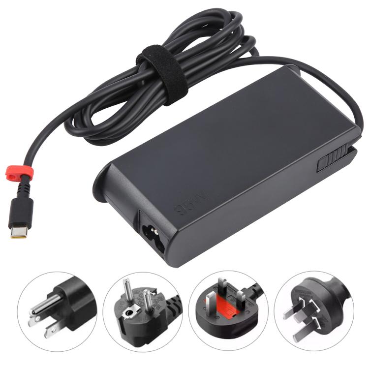 95W 20V 4.75A USB Type-C Plug Laptop Notebook Power Adapter For Lenovo Thinkpad / ThinkBook / Xiaoxin, EU Plug, US Plug, UK Plug, AU Plug