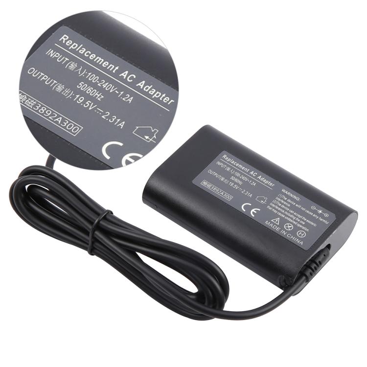 45W 19.5V 2.31A Laptop Notebook Power Adapter For Dell 4.5 x 3.0mm, EU Plug, US Plug, UK Plug, AU Plug