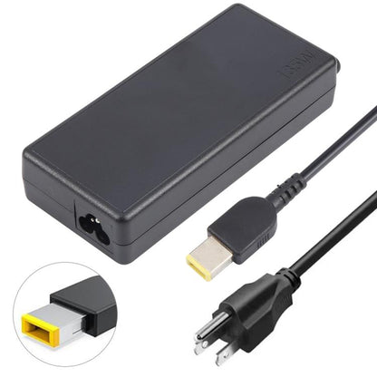 135W 20V 6.75A Laptop Notebook Power Adapter with Big Square USB Port For Lenovo Thinkpad / ThinkBook / Xiaoxin, EU Plug, US Plug, UK Plug, AU Plug