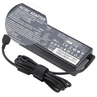 135W 20V 6.75A Laptop Notebook Power Adapter with Big Square USB Port For Lenovo Thinkpad / ThinkBook / Xiaoxin, EU Plug, US Plug, UK Plug, AU Plug