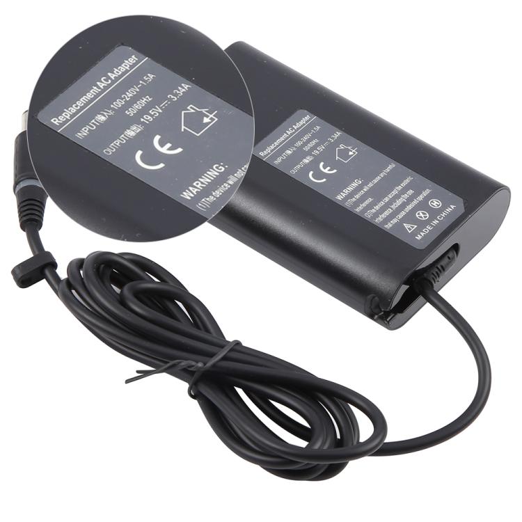 65W 19.5V 3.34A Laptop Notebook Power Adapter For Dell 7.4 x 5.0mm, EU Plug, US Plug, UK Plug, AU Plug
