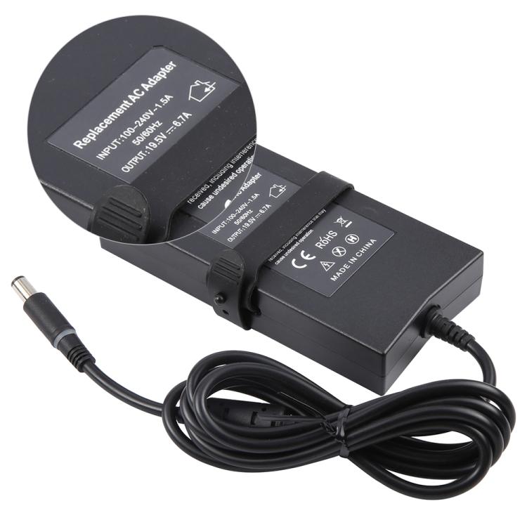 130W 19.5V 6.7A Laptop Notebook Power Adapter For Dell 7.4 x 5.0mm, EU Plug, US Plug, UK Plug, AU Plug