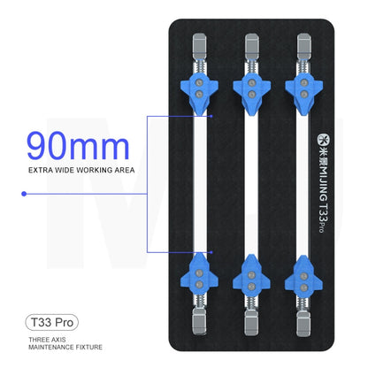 Mijing T33 Pro 3-Axis Multi-Angle Fixing Motherboard Maintenance PCB Fixture, Mijing T33 Pro