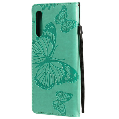 3D Butterfly Embossed Pattern Horizontal Flip Leather Case with Holder & Card Slot & Wallet & Lanyard, For LG G9, For iPhone 12 mini, For iPhone 12 / 12 Pro, For iPhone 12 Pro Max, For LG K41S & K51S, For LG K51