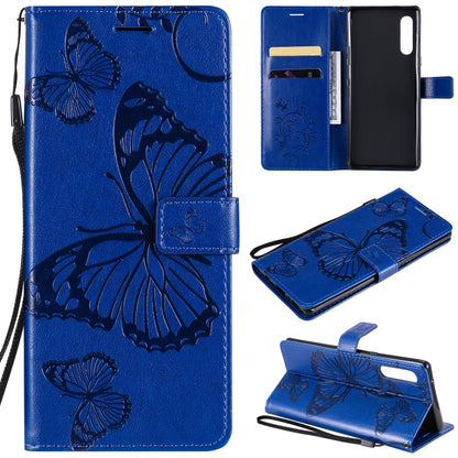 3D Butterfly Embossed Pattern Horizontal Flip Leather Case with Holder & Card Slot & Wallet & Lanyard, For LG G9, For iPhone 12 mini, For iPhone 12 / 12 Pro, For iPhone 12 Pro Max, For LG K41S & K51S, For LG K51
