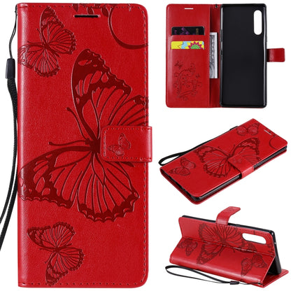 3D Butterfly Embossed Pattern Horizontal Flip Leather Case with Holder & Card Slot & Wallet & Lanyard, For LG G9, For iPhone 12 mini, For iPhone 12 / 12 Pro, For iPhone 12 Pro Max, For LG K41S & K51S, For LG K51