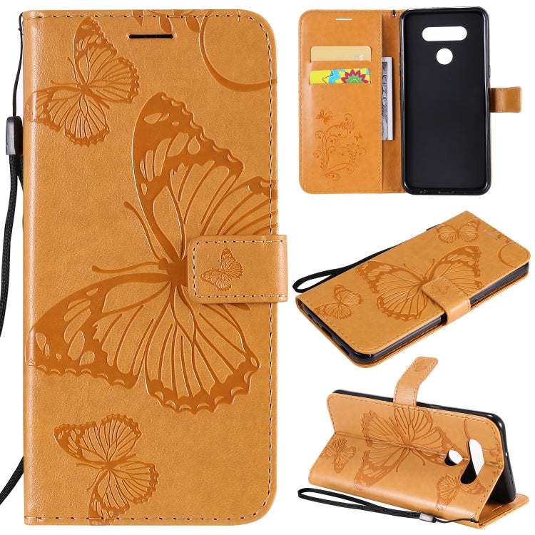 3D Butterfly Embossed Pattern Horizontal Flip Leather Case with Holder & Card Slot & Wallet & Lanyard, For LG G9, For iPhone 12 mini, For iPhone 12 / 12 Pro, For iPhone 12 Pro Max, For LG K41S & K51S, For LG K51