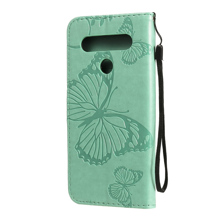 3D Butterfly Embossed Pattern Horizontal Flip Leather Case with Holder & Card Slot & Wallet & Lanyard, For LG K61, For LG Stylo 6, For LG K50S, For Motorola Moto E6s (2020)