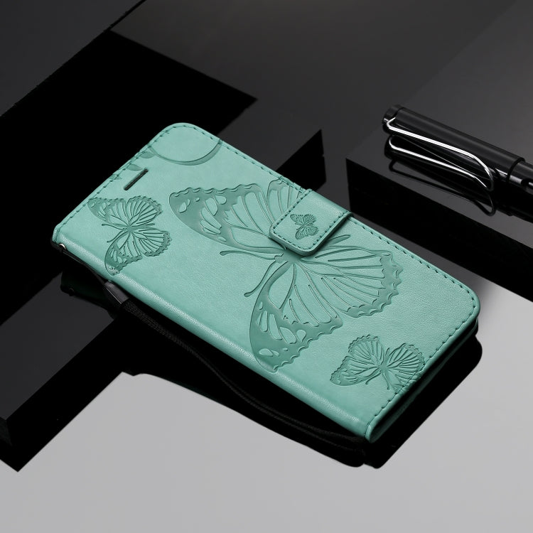 3D Butterfly Embossed Pattern Horizontal Flip Leather Case with Holder & Card Slot & Wallet & Lanyard, For LG K61, For LG Stylo 6, For LG K50S, For Motorola Moto E6s (2020)