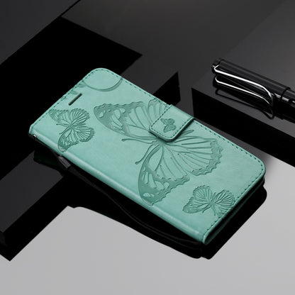 3D Butterfly Embossed Pattern Horizontal Flip Leather Case with Holder & Card Slot & Wallet & Lanyard, For LG K61, For LG Stylo 6, For LG K50S, For Motorola Moto E6s (2020)