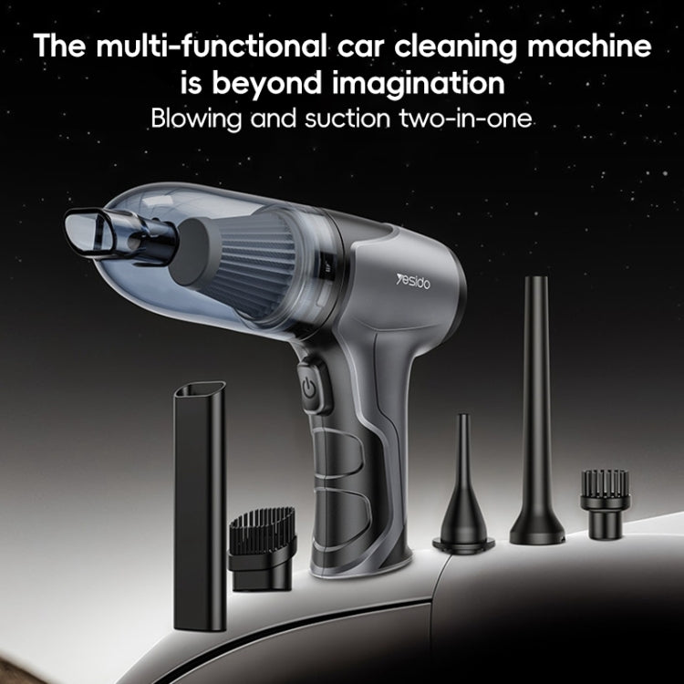 Yesido VC08 Brushless Motor Car Blowing and Suction Dual-Purpose Vacuum Cleaner, VC08