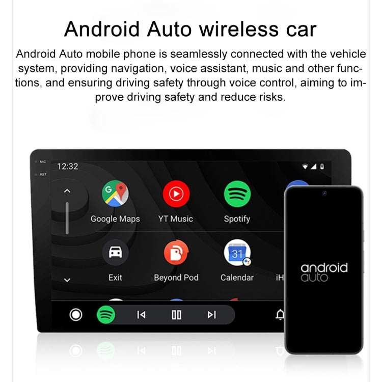 CarPlay and Android Auto Dual Interface Wireless Car Connectivity Box, P80