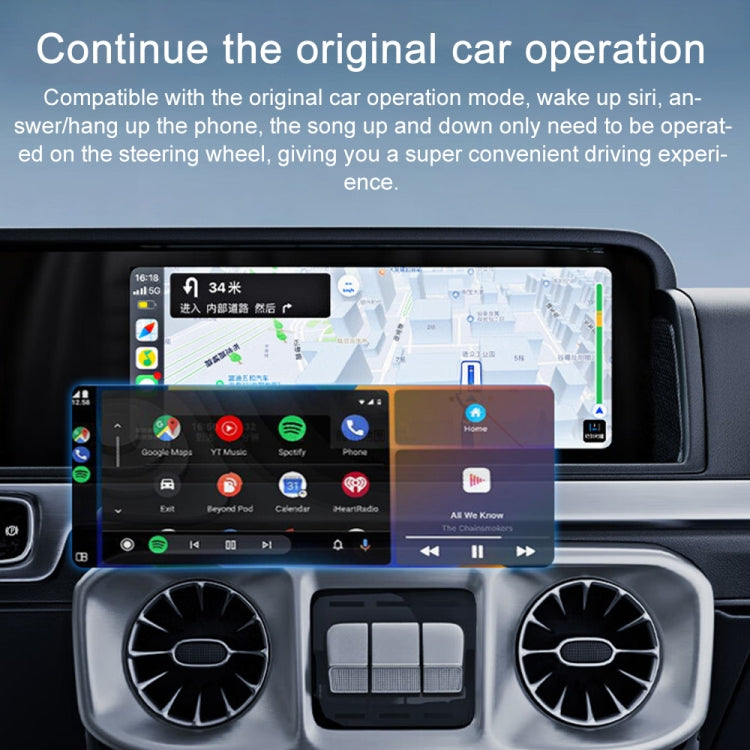 CarPlay and Android Auto Dual Interface Wireless Car Connectivity Box, P80