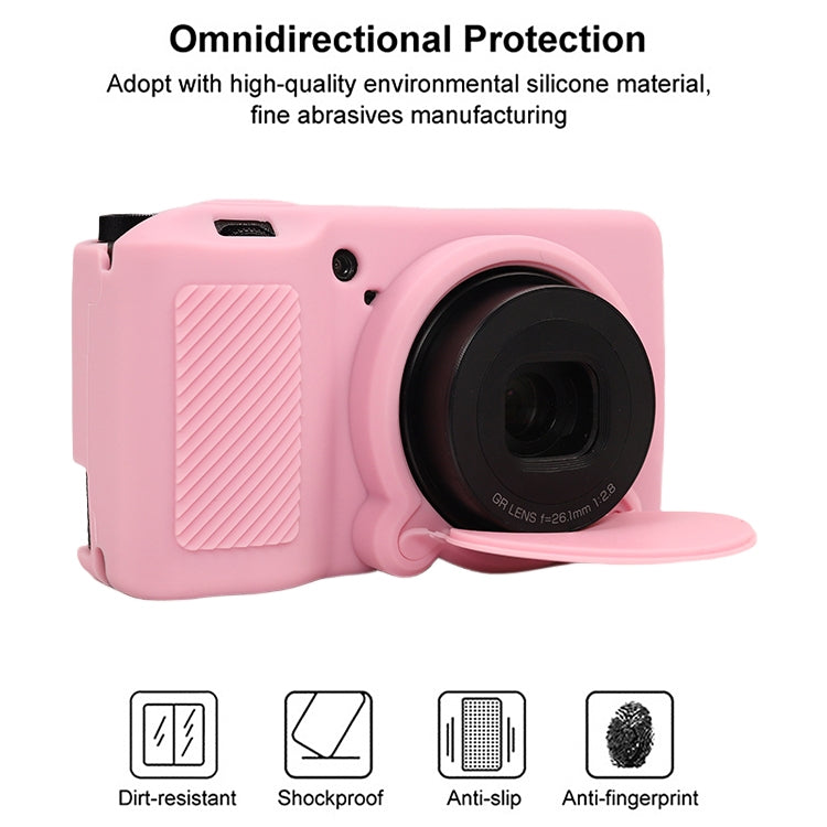 Soft Silicone Camera Protective Case, For Ricoh GR III