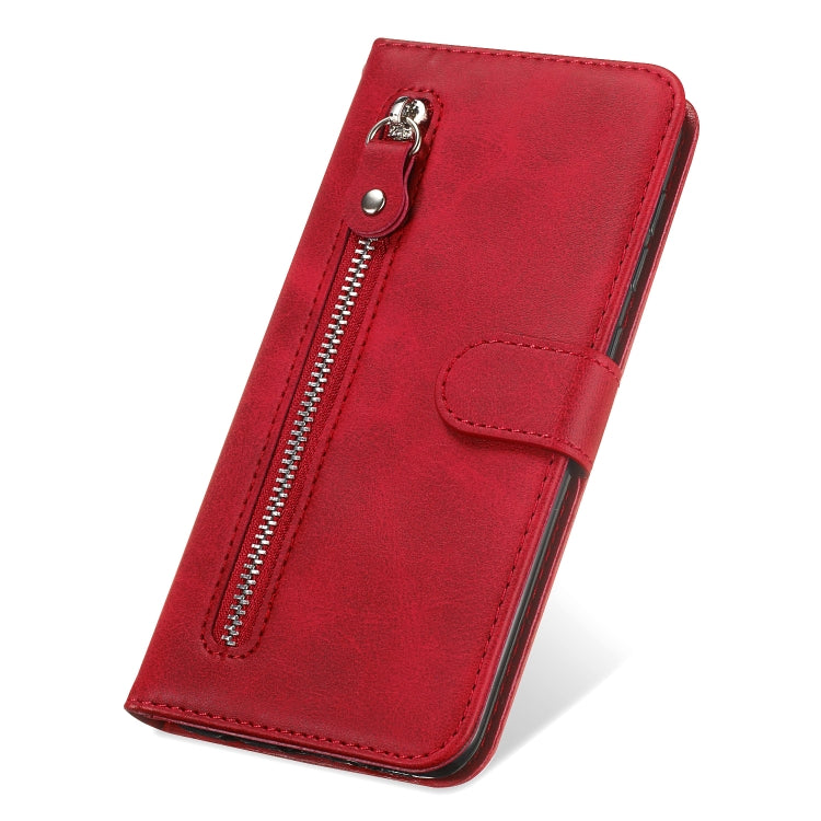 Fashion Calf Texture Zipper Horizontal Flip Leather Case with Stand & Card Slots & Wallet Function, For iPhone 12 Pro / 12, For iPhone 12 Pro Max, For Xiaomi Redmi 9C, For Xiaomi Redmi 9A, For Samsung Galaxy Note20 Ultra, For Samsung Galaxy Note20     ...
