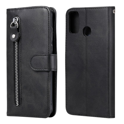 Fashion Calf Texture Zipper Horizontal Flip Leather Case with Stand & Card Slots & Wallet Function, For iPhone 12 Pro / 12, For iPhone 12 Pro Max, For Xiaomi Redmi 9C, For Xiaomi Redmi 9A, For Samsung Galaxy Note20 Ultra, For Samsung Galaxy Note20     ...