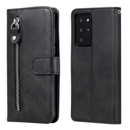 Fashion Calf Texture Zipper Horizontal Flip Leather Case with Stand & Card Slots & Wallet Function, For iPhone 12 Pro / 12, For iPhone 12 Pro Max, For Xiaomi Redmi 9C, For Xiaomi Redmi 9A, For Samsung Galaxy Note20 Ultra, For Samsung Galaxy Note20     ...