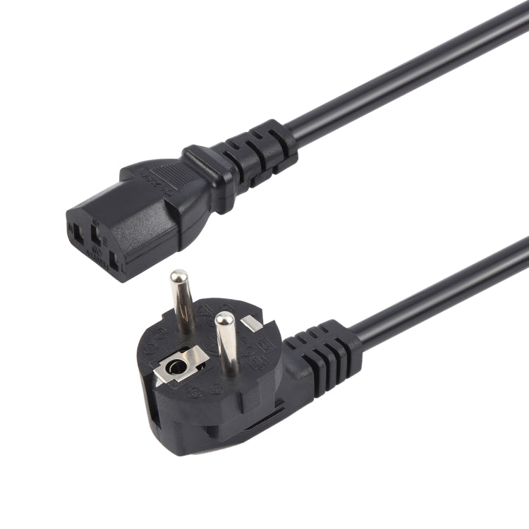 EU Plug Computer PC Power Cord 3 Pin Cable, 1.5m x 1.5, 3m x 1.5, 5m x 1.5
