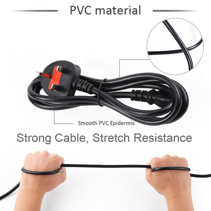 Big UK Plug Computer PC Power Cord 3 Pin Cable, 3m, 5m