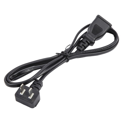 US Plug Computer PC Power 2 Pin Extension Cord, 1.5m