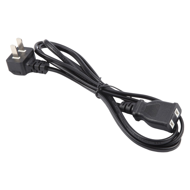 US Plug Computer PC Power 2 Pin Extension Cord, 1.5m