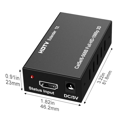 60m HDTV RJ45 Network Cable Extender, EU Plug, US Plug, UK Plug