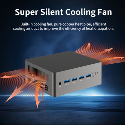 Jumper N305 Mini PC, Intel Alder Lake-N N305 Octa-core 3.8GHz, RAM: 16GB, ROM: 512GB(EU Plug), Jumper N305