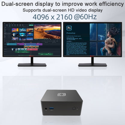 Jumper N305Hi Mini PC, Intel Alder Lake-N i3-N305 Octa-core 3.8GHz, RAM: 16GB, ROM: 512GB(EU Plug), Jumper N305Hi