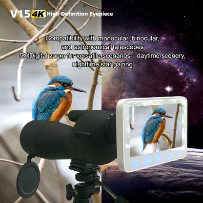 V15 5 inch 4K TFT Screen Astronomical Telescope Digital Electronic Eyepiece