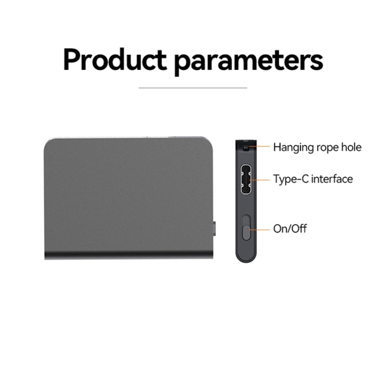 Q61A Ultra-thin HD Noise Reduction Voice Recording Pen Support APP Control, 8GB, 16GB, 32GB, 64GB, 128GB
