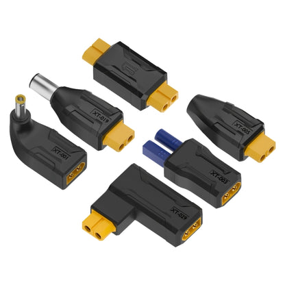 Interchange Adapter, XT-001 XT60 to 5525, XT-002 Type-C to XT60 20V, XT-003 XT60 to EC5, XT-004 XT60 to 7.9x0.9, XT-005 XT60 to 5.5x2.1, XT-006 XT60 to 7.9x0.9, XT-007 XT60 to 7.4x0.6, XT-008 XT60 to 5.5x2.5, XT-009 XT60 Male to XT60 Male...
