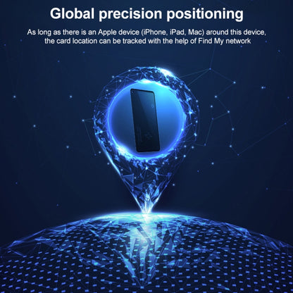 F5 Ultra-thin Card Type Location Tracker Anti-lost Device, F5