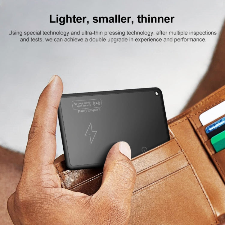F5 Ultra-thin Card Type Location Tracker Anti-lost Device, F5